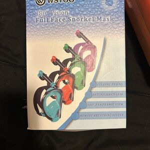 WS100 Full Face Snorkel Mask